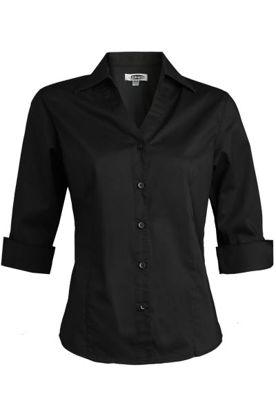 Black Stretch Blouse main image 0
